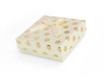 Beneto Exclusive Beneto Cutie cadou în culoare crem cu puncte aurii KP6-9