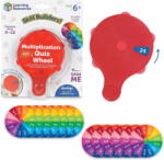 Learning Resources Set activitati educative - Rotita cu tabla inmultirii (EDUC-LER3792) Jucarii de constructii magnetice