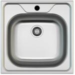 MOFÉM Teka rozsdamentes acél mosogatótálca, 1 medence , EVO2 1B 480x480 mm (760012804+R760022805)