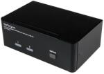 StarTech - 2 portos, kettős DisplayPort USB KVM kapcsoló hanggal és USB 2.0 elosztóval - SV231DPDDUA (SV231DPDDUA) - emag