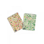 PIGNA Jegyzettömb spirálos Nature Flowers A/6 50 lapos kockás (02221705M) (02221705M)