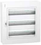 Schneider Electric PrismaSeT XS - LVSXR324 - Szekrény, átlátszó ajtó, falon kívüli, 3x24 modul, PEN (LVSXR324)
