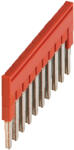 Schneider Electric Linergy TR terminals blocks - NSYTRAL210 - Dugaszolható áthidaló 10 láb 2, 5 mm2 - es sorkapocshoz piros (NSYTRAL210)