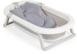 Moni Palma összecsukható kád fürdetőpárnával szürke - neobaby