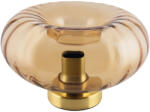 OSRAM Asztali üveg lámpa borostyán színben, 17, 6 cm - Osram Decor Gold Glass, 1xE27 foglalattal, 1, 5 méteres kábellel, 220-240 V (4058075850682)