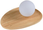 OSRAM Fa asztali lámpa üveggömbbel, 13, 5 cm - Osram Decor Wood Nest, 1xG9 foglalattal, 1, 8 méteres kábellel, 220-240 V (4058075848245)