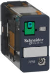 Schneider Electric Harmony Electromechanical Relays - RPM12JD - RPM teljesítményrelé, 1CO, 15A, 12VDC, tesztgombbal, LED - del (RPM12JD)