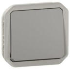 Legrand Plexo 55 váltókapcsoló 10A, szürke 069511L Legrand (069511L) - lumenet