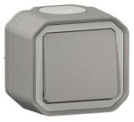 Legrand Plexo 55 falon kívüli váltókapcsoló 10A, összeszerelt, szürke - 069711L (069711L)