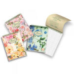 PIGNA Jegyzettömb spirálos Nature Flowers A/5 50 lapos kockás (02221725M) (02221725M)