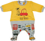 Asti Autós hosszú ujjú rugdalózó