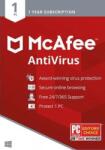 McAfee Antivirus Plus, 1 device, 1 year (MCAFEEANTIVIRUS1AN)