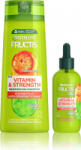 Garnier Fructis Vitamin & Strength hajerősítő, 525ml hajápoló szett - fructis vitamin & strength hajerősítő sampon 400 ml és fructis (KSVL6704s)
