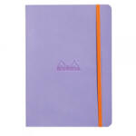 Rhodia Napló Clairefontaine rama A/5 80 lapos vonalas puha fedeles, gumis, írisz (117409C) (117409C)