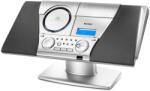 Karcher Sistem audio compact Karcher MC 6550N cu CD Player radio FM si functie de alarma argintiu (MC 6550(N))