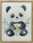  KERET FALI PLAKÁT ARNYI PANDA LEVELEK KÖZÖTT 50x70 CM
