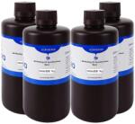 Kingroon 405 nm UV gyanta LCD 3D nyomtatókhoz, nagy szilárdságú, alacsony zsugorodás, 4 kg -os fehér szabvány