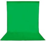  Fotózás háttere, muszlin pamut anyag, Chroma Key kompatibilis, 6000x3000, Zöld