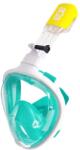 Aga DS1122 Teljes arcú snorkel maszk, S/M, fehér/türkizkék (DS1122WH-GR)