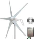  Szélturbina generátor, MPPT technológia, otthoni használat, 400W 5 Blades PWM, 24 V -os