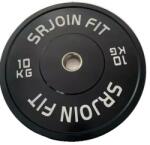  Súlyzó súlyemelő készlet, kereskedelmi minőség, gumi bevonat, 10 kg