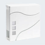  Wave postaláda újságtartóval fehér 60565