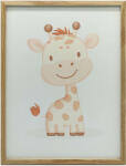 VÁSZONFESTÉS MOSOLYOGÓ ZSIRÁF GYERMEKEKNEK 50x70 CM KERET NÉLKÜL