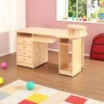 Etsberger Vanessa fenyő íróasztal - pepita