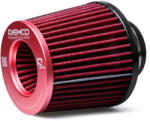 Raemco 130 mm, bemeneti nyílás 77 mm, sport légszűrő, piros (ABD-130-77R)