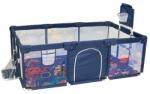  Playpen gyermekeknek, rajzfilm -tervezés, biztonsági akadályok, Ocean Blue 2 háló
