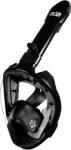 Aga DS1121 Teljes arcú snorkel maszk, S/M, fekete/fekete (DS1121BL)