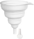 ORION KEMP tölcsér, szilikon, összecsukható, 12 cm + dugó (120454)