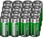 PALO 1, 5 V -os lítium -újratölthető C méretű akkumulátor, USB -töltés, 3500 mAh -os kapacitás, 16 db