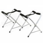 XPOtool Kajak tárolókeret összecsukható 37x33x41 cm alumínium 2 db-os szett 62947 - pepita