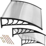 ModernHOME bejárati Előtető polikarbonát borítással 150x100cm