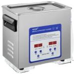 VEVOR Ultrahangos tisztító, 6L kapacitás, állítható frekvencia, tartós rozsdamentes acél, 3L