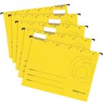 Herlitz Set de dosare pentru fișet Herlitz Easy Orga - Cu formă de V, galbeni, 5 buc (5874672)