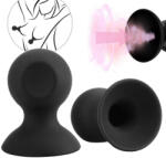 SuperLove Silicone Comfort Nipple Suckers Black