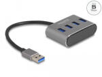 Delock 4 Portos USB 3.2 Gen 1 Hub USB Type-A Csatlakozóval USB Type-A Portok