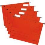 Herlitz Set de dosare pentru fișet Herlitz Easy Orga - Cu formă de V, roșii, 5 buc (5874698)