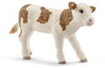 Schleich Figurina Schleich Farm Life - Vitel Simmental (13802) Figurina