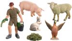 Rappa Set de joacă Rappa - Fermă în cutie, 6 piese (217744) Figurina