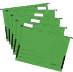 Herlitz Set de dosare pentru fișet Herlitz Easy Orga - Cu formă de V și opritor, verzi, 5 buc (5874789)