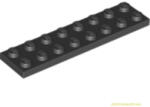 LEGO® Alkatrészek (Pick a Brick) Fekete 2X8 Lapos Elem 303426 (303426)