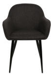  Boise Szövet Étkezőszék - Fekete