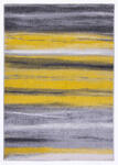  Modern Szőnyeg - Sárga-Szürke Mintás - 200x290 cm