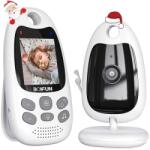  Baby Monitor Camera, Two-Way Communication, Night Vision, Rechargeable,