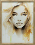  Keret Fali Plakát Mysterious Beauty 50x70 Cm Fa Matt Papír