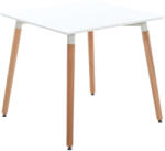 Tim Wood Viborg étkezőasztal fehér 80x80 cm 202780802