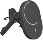 PURO Suport auto telefon Puro Qi2 Charger, compatibil MagSafe, incarcare wireless, negru (PUSH2QIMAGBLK) - pcone